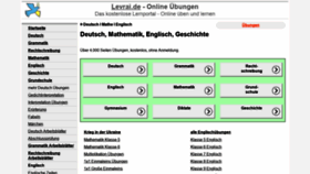 What Online-lernen.levrai.de website looked like in 2022 (1 year ago)
