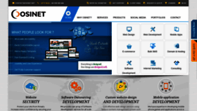 What Osinet.net website looked like in 2022 (1 year ago)
