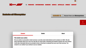 What Ofenkoppe.de website looked like in 2022 (1 year ago)