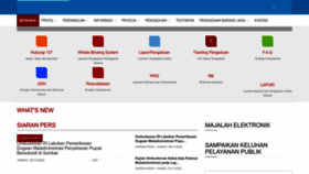 What Ombudsman.go.id website looked like in 2022 (1 year ago)