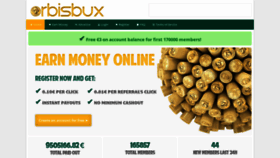 What Orbisbux.com website looked like in 2022 (3 years ago)