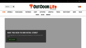What Outdoorlife.com.sg website looked like in 2022 (1 year ago)