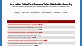 What Onlinedarphane.org website looked like in 2022 (1 year ago)
