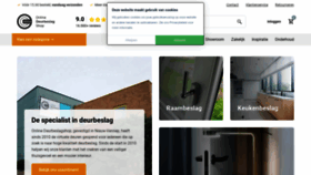 What Onlinedeurbeslagshop.nl website looked like in 2022 (1 year ago)