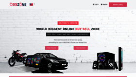 What Obszone.com website looked like in 2022 (1 year ago)
