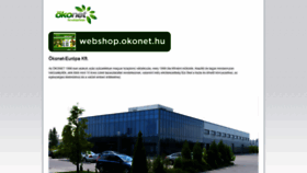 What Okonet.hu website looked like in 2022 (1 year ago)