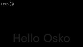 What Osko.com.au website looked like in 2022 (1 year ago)