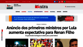 What Ojornalextra.com.br website looked like in 2022 (1 year ago)