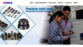 What Ok-mold.com website looked like in 2022 (1 year ago)