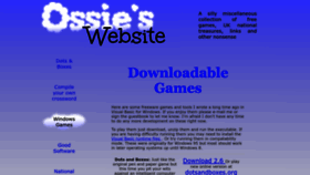 What Ossiemanners.co.uk website looked like in 2022 (2 years ago)