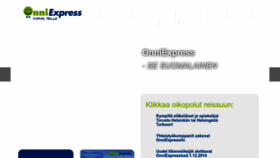 What Onniexpress.fi website looked like in 2022 (1 year ago)