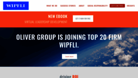 What Olivergroup.com website looked like in 2022 (1 year ago)
