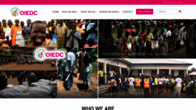 What Oiedc.org website looked like in 2022 (1 year ago)