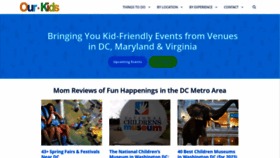 What Our-kids.com website looked like in 2023 (1 year ago)