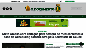 What Odocumento.com.br website looked like in 2023 (1 year ago)