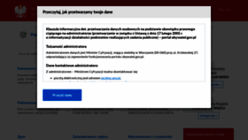 What Obywatel.gov.pl website looked like in 2023 (1 year ago)