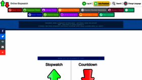 What Online-stopwatch.com website looked like in 2023 (1 year ago)