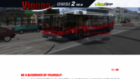 What Omsi.wien website looked like in 2023 (1 year ago)