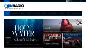 What Onradio.gr website looked like in 2023 (1 year ago)