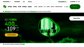 What Oi.com.br website looked like in 2023 (1 year ago)