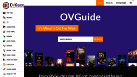 What Ovguide.com website looked like in 2023 (1 year ago)