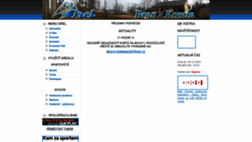 What Orelkomin.cz website looked like in 2023 (1 year ago)
