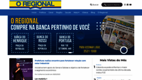What Oregional.com.br website looked like in 2023 (1 year ago)