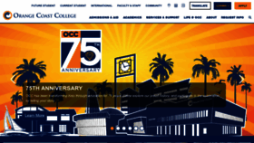 What Orangecoastcollege.edu website looked like in 2023 (1 year ago)