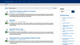 What Orangebookmarks.com website looked like in 2023 (1 year ago)
