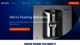 What Oasiscoolers.com website looked like in 2023 (2 years ago)