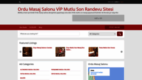 What Ordumutlusonmasaj.com website looked like in 2023 (1 year ago)