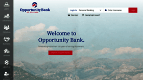 What Opportunitybank.com website looked like in 2023 (1 year ago)