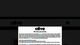 What Olivemagazine.com website looked like in 2023 (1 year ago)