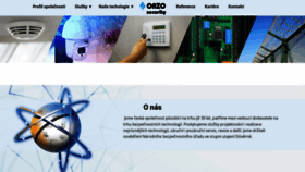 What Orzo.cz website looked like in 2023 (1 year ago)