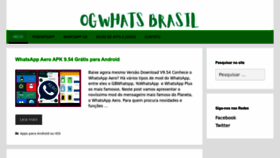 What Ogwhatsbrasil.com website looked like in 2023 (1 year ago)