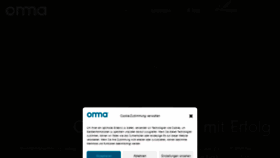 What Onma.de website looked like in 2023 (1 year ago)
