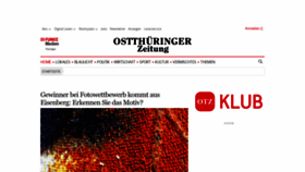 What Otz.de website looked like in 2023 (1 year ago)