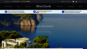 What Oliverstravels.com website looked like in 2023 (1 year ago)