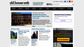 What Oldhouseweb.com website looked like in 2023 (1 year ago)