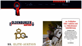 What Oldenburger-pferde.com website looked like in 2023 (1 year ago)
