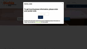 What Ourbis.ca website looked like in 2023 (2 years ago)