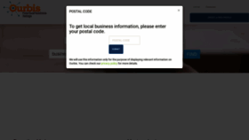 What Ourbis.ca website looked like in 2023 (1 year ago)