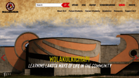 What Olc.edu website looked like in 2023 (1 year ago)