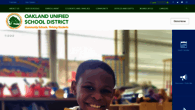 What Ousd.org website looked like in 2023 (1 year ago)