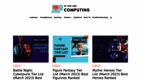What Ofzenandcomputing.com website looked like in 2023 (1 year ago)