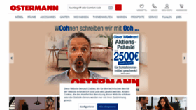 What Ostermann.de website looked like in 2023 (1 year ago)