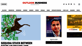 What Outlookbusiness.com website looked like in 2023 (1 year ago)