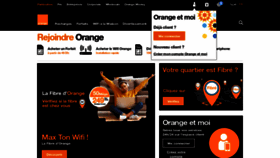 What Orange.ma website looked like in 2023 (1 year ago)
