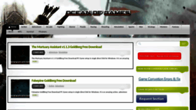 What Oceantogames.com website looked like in 2023 (1 year ago)