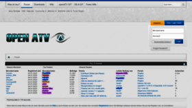 What Opena.tv website looked like in 2023 (1 year ago)
